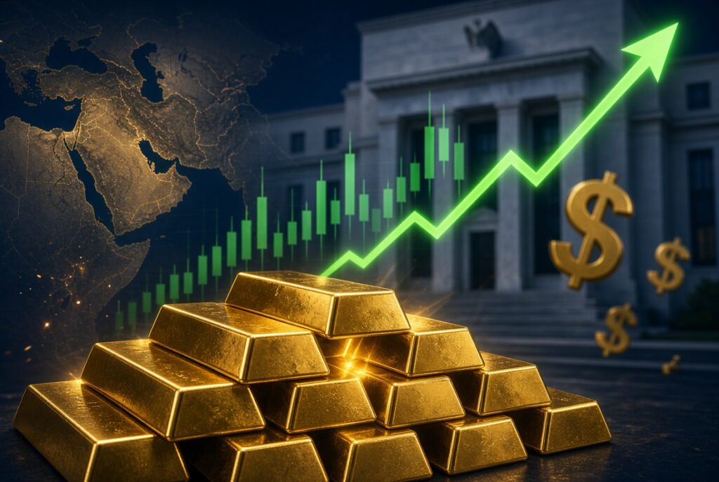 Subida de ayer y hoy en el ORO, ¿ Por qué ?